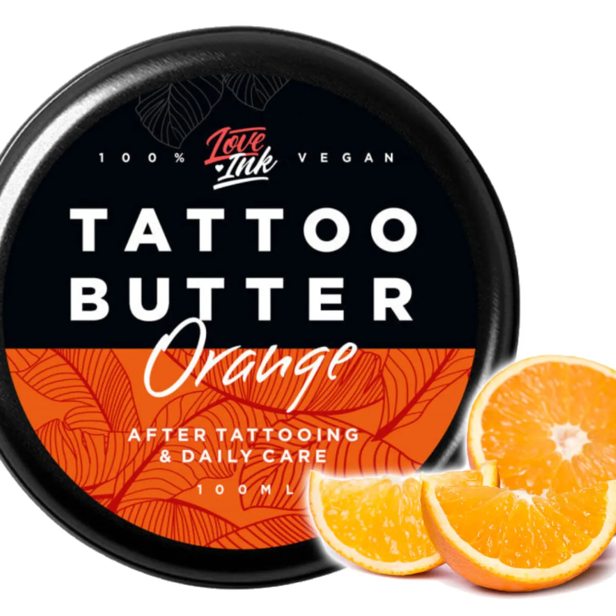 Loveink - Tattoo Butter Orange - Masło do pielęgnacji tatuażu 100ml