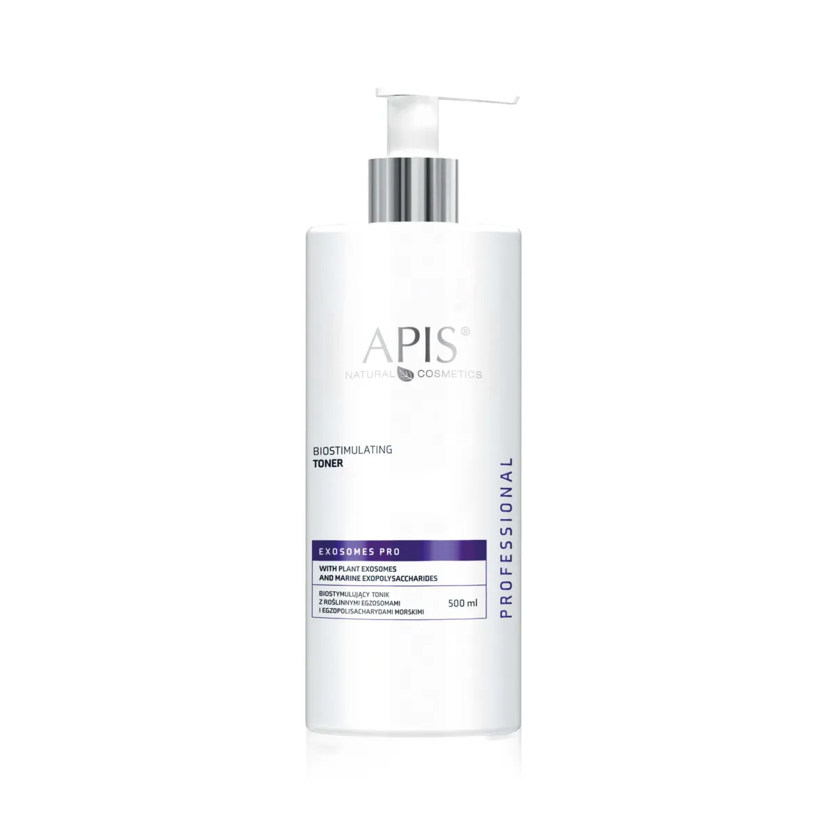 Apis - Exosomes Pro - Biostymulujący tonik do twarzy z roślinnymi egzosomami 500ml