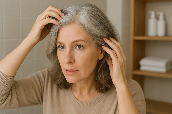 Czy włosy naprawdę starzeją się szybciej? Jakie składniki powinny zawierać kosmetyki dla dojrzałych włosów?
