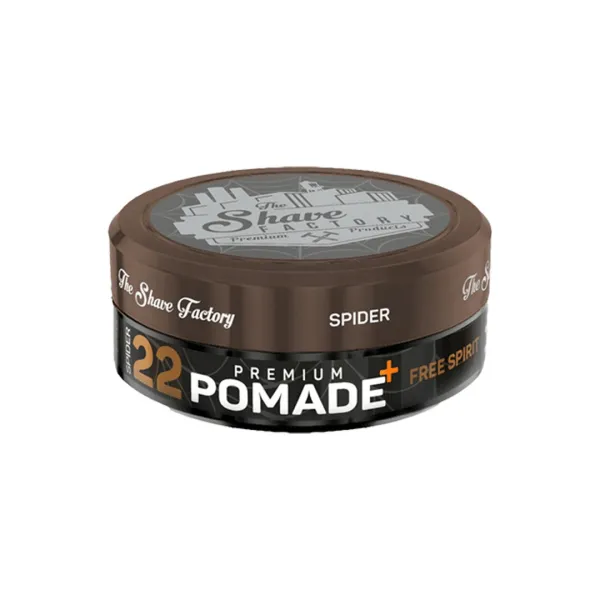 The Shave Factory - Premium Pomade Free Spirit 22 - Pomada do włosów 150ml