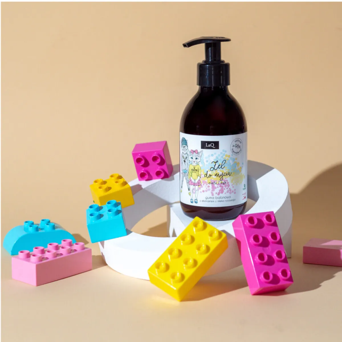 LaQ - Żel do mycia dla dzieci - guma balonowa 300ml