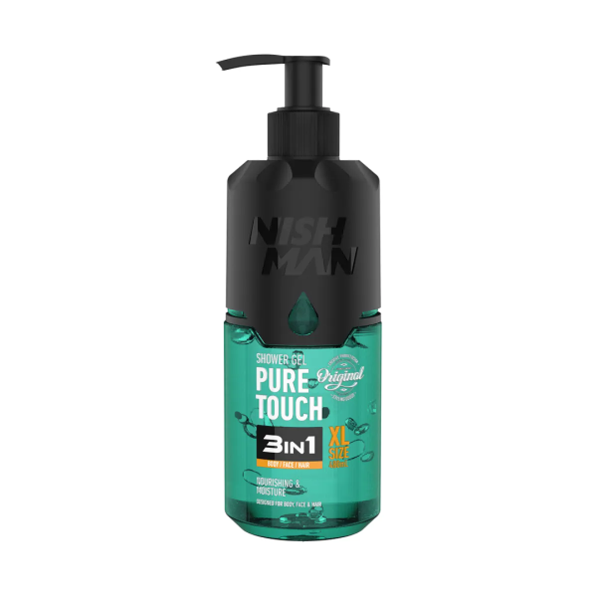 Nishman - Shower Gel Pure Touch - Żel pod prysznic 480ml