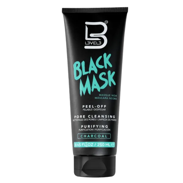 L3VEL3 - Black Mask - Czarna maska oczyszczająca 250 ml