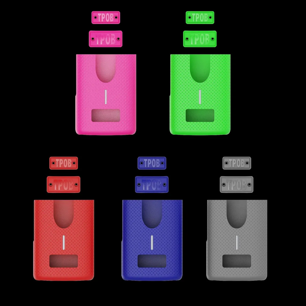 TPOB - 5 PLAY Shaver Spare Grips - Komplet gumowych nakładek