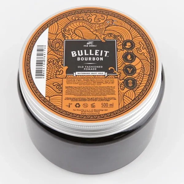 Pan Drwal - Bulleit Bourbon, Old Fashioned Pomade - Pomada do włosów 500ml