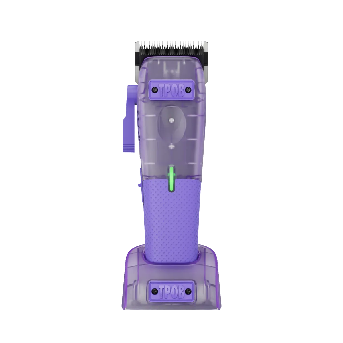 TPOB - PLAY MINI Clipper (Transparent Purple Edition) - Maszynka do strzyżenia włosów, Transparent Purple