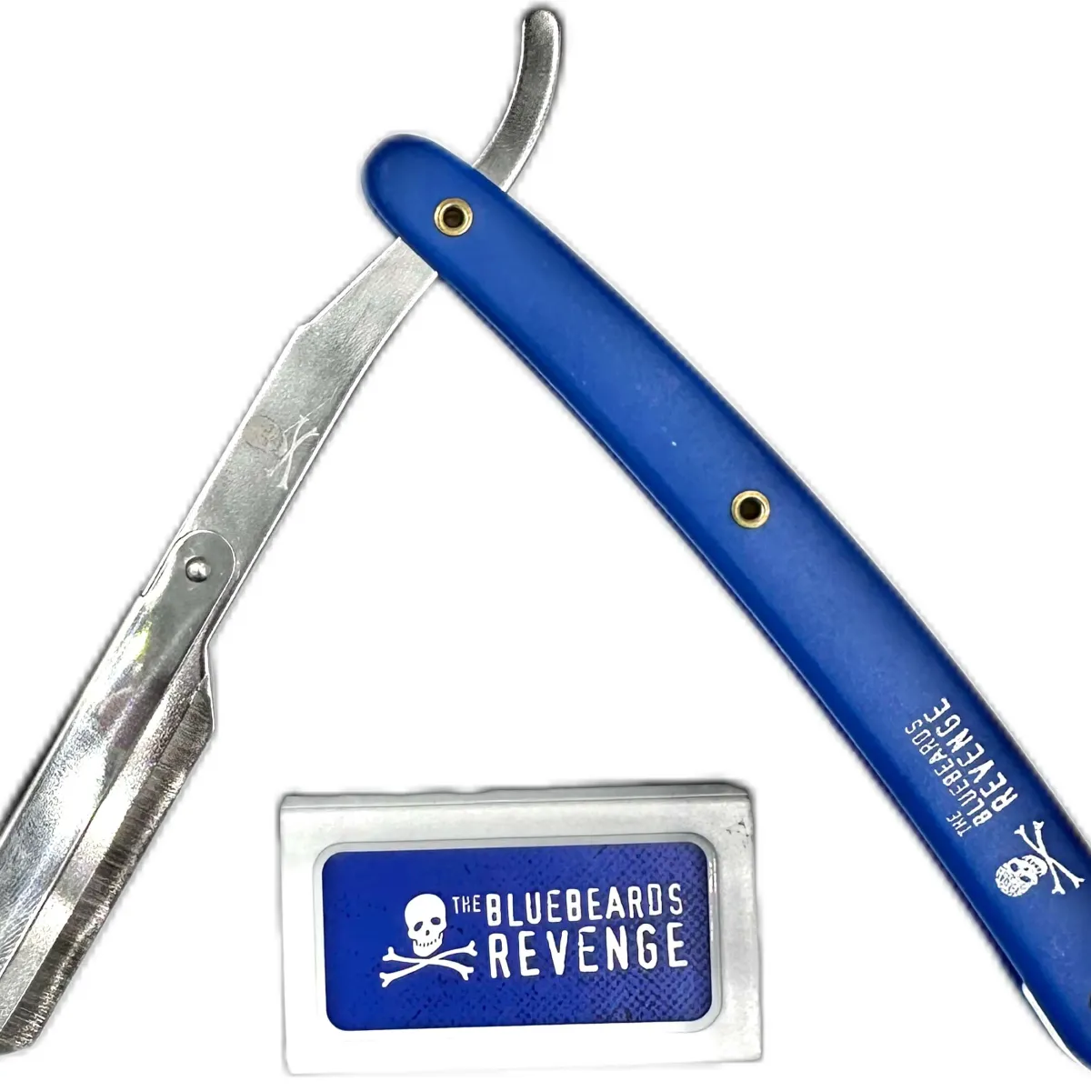 The Bluebeards Revenge - Cut Throat Razor Shavette - Szawetka do golenia + Żyletki 10 szt