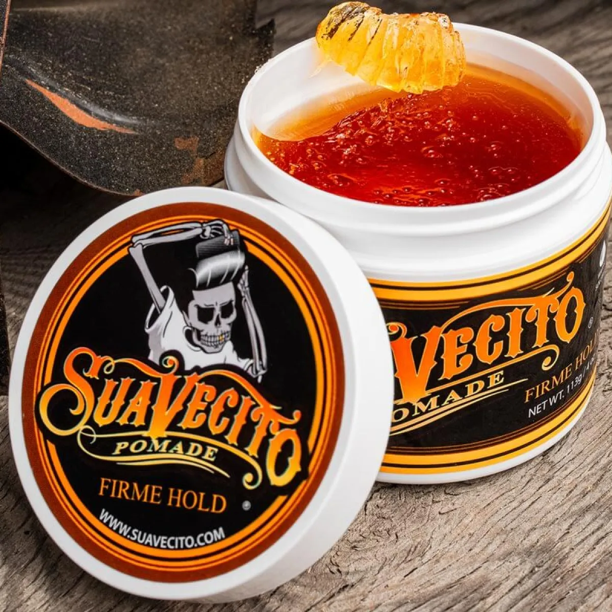 Suavecito - Firme Hold (STRONG) Pomade - Pomada do włosów 113g