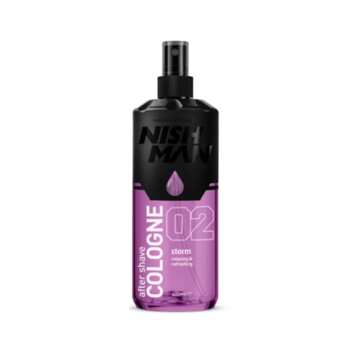 Nishman - 02 Storm - Aftershave, Woda po goleniu 400ml PAKIET 6+1