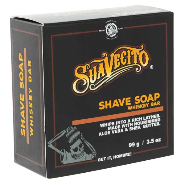 Suavecito - Shave Soap Whiskey Bar - Mydło do Golenia 99g