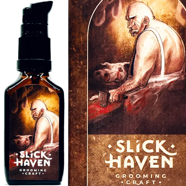 Slickhaven - Greasy Butcher - Olejek do brody 30ml