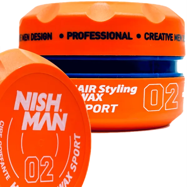 Nishman - 02 Styling Wax Sport - Pomada do włosów 150ml