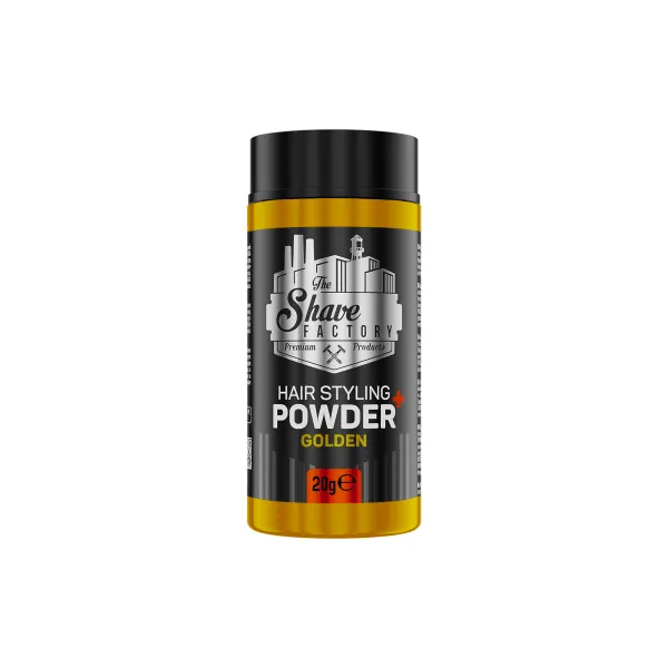 The Shave Factory - Golden Hair Styling Powder - Puder do Stylizacji Włosów 20g