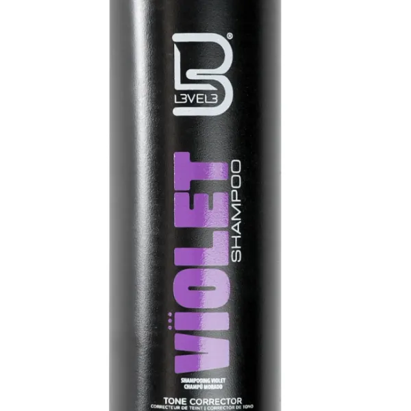 L3VEL3 - Szampon fioletowy do blond włosów 280 ml
