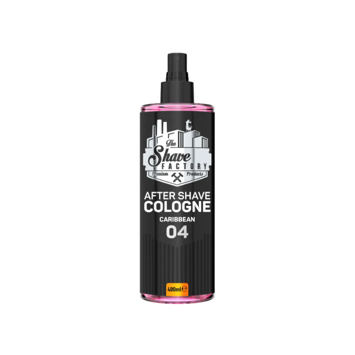 The Shave Factory - Caribbean 04 After Shave Cologne Spray - Perfumowana Woda Kolońska po Goleniu 400ml