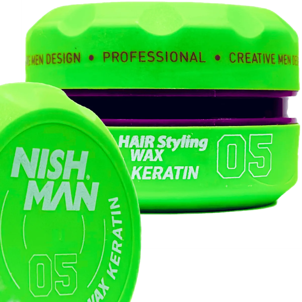Nishman - 05 Keratin Wax - Pomada do włosów 150ml