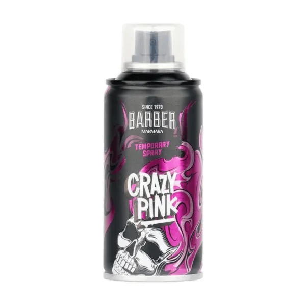 Marmara - Hair Temporary Spray, Crazy Pink - Tymczasowy, koloryzujący spray do włosów, różowy 150ml