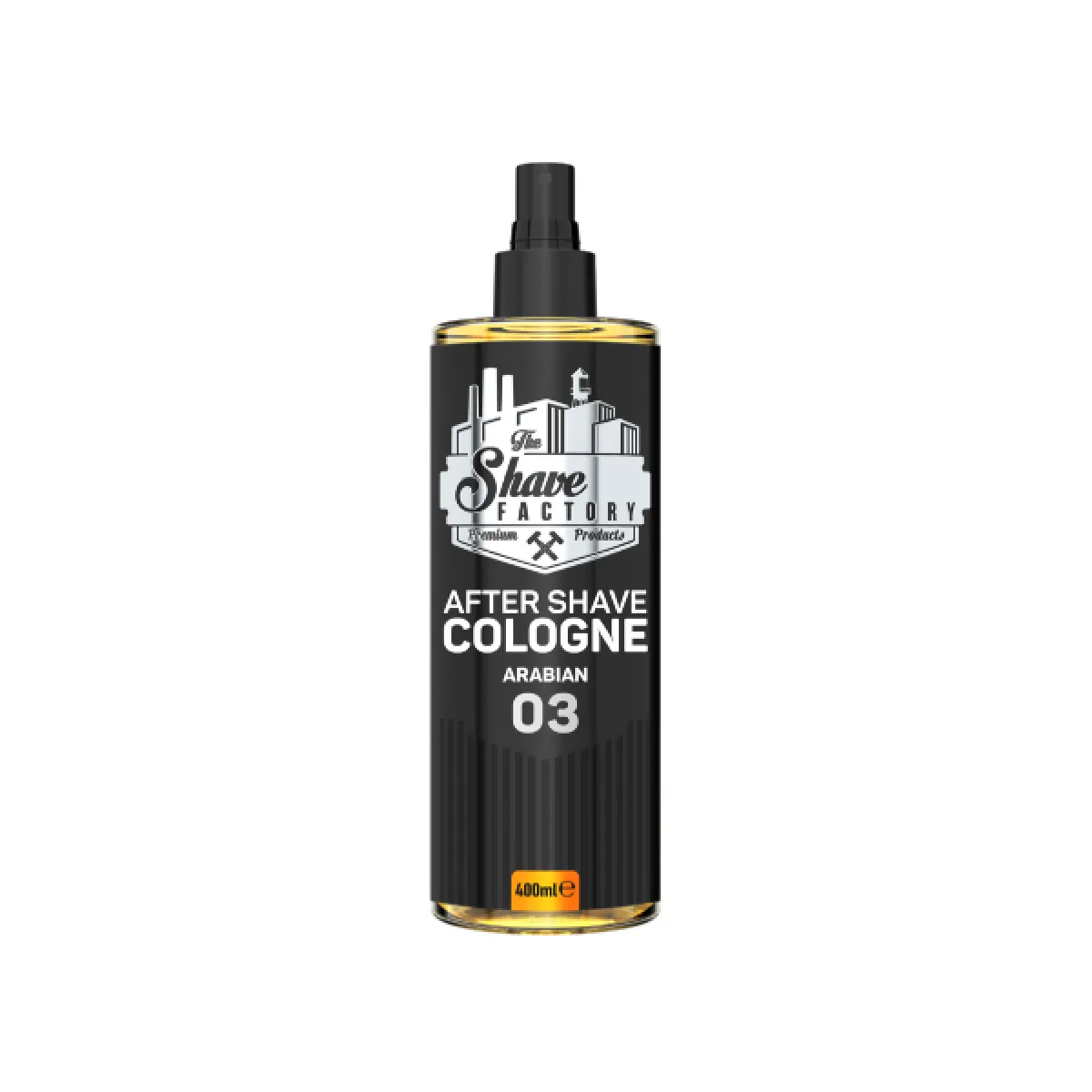 The Shave Factory - Arabian 03 After Shave Cologne Spray - Perfumowana Woda Kolońska po Goleniu 400ml